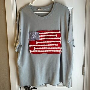 America Flag Tee